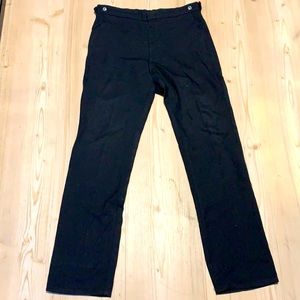 Black Straight Leg Pants